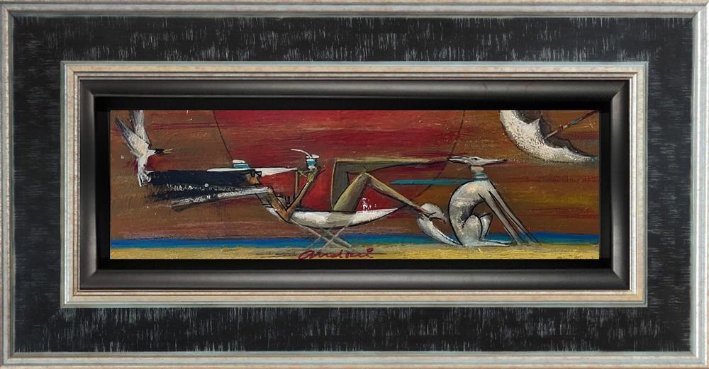 White Stormy Espresso - Tour Collection by Andrei Protsouk (Original) - TheArtistsQuarter