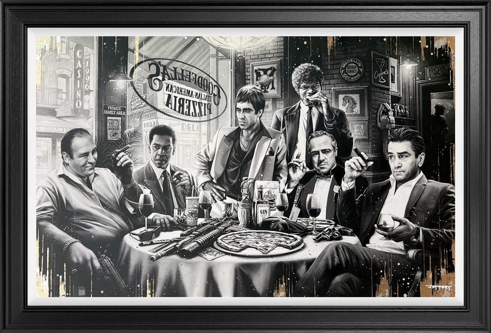 Who Ordered the Cannoli? - Canvas Deluxe by Ben Jeffery (Limited Edition) - TheArtistsQuarter