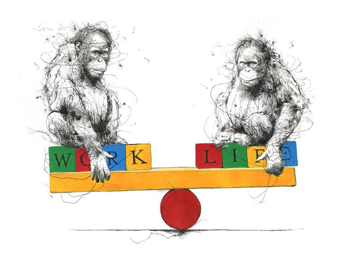 Work Life Balance by Scott Tetlow - TheArtistsQuarter