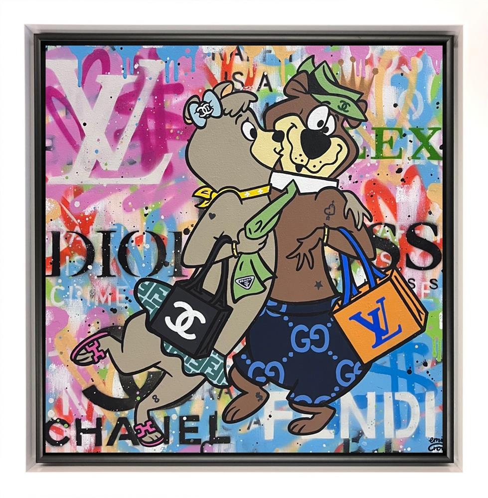 Yogi Kiss by Emily Crook (Original) - TheArtistsQuarter