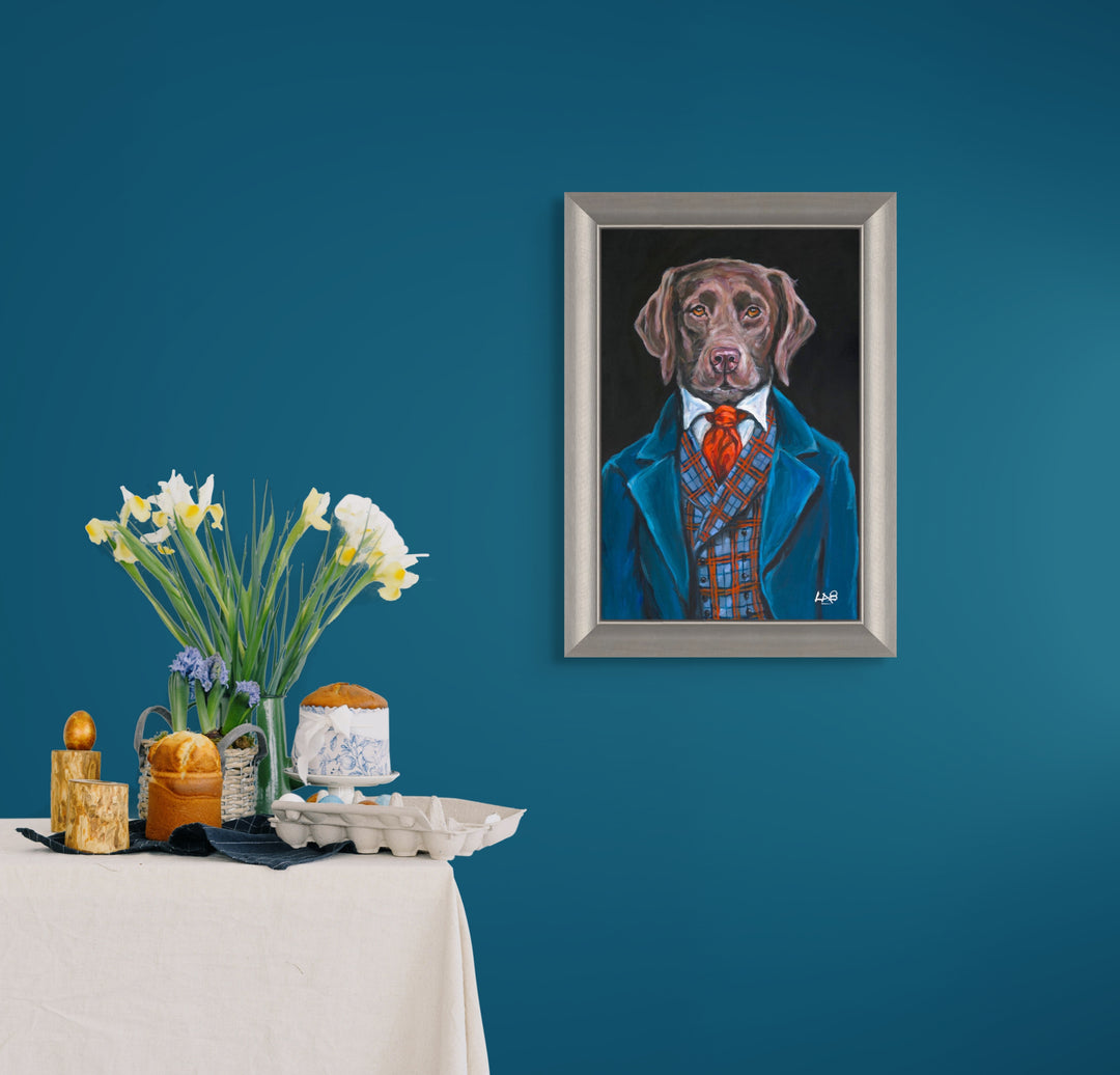 Humphrey Labrador (Signature) By Louise Brown *DELIVERS NOVEMBER - TheArtistsQuarter