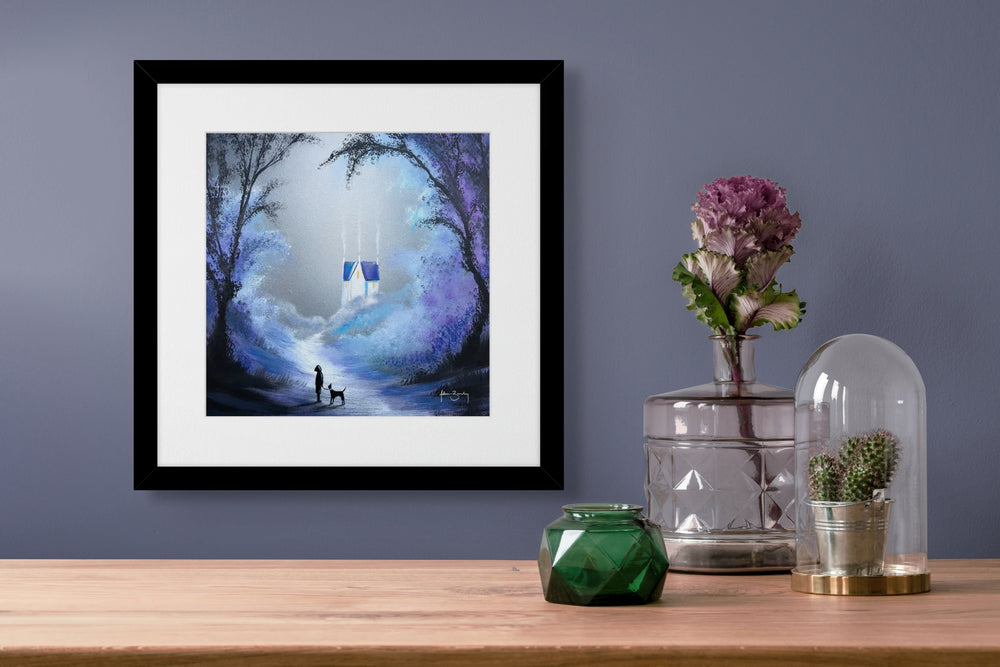 Snowy Hideaway By Adam Barsby - TheArtistsQuarter