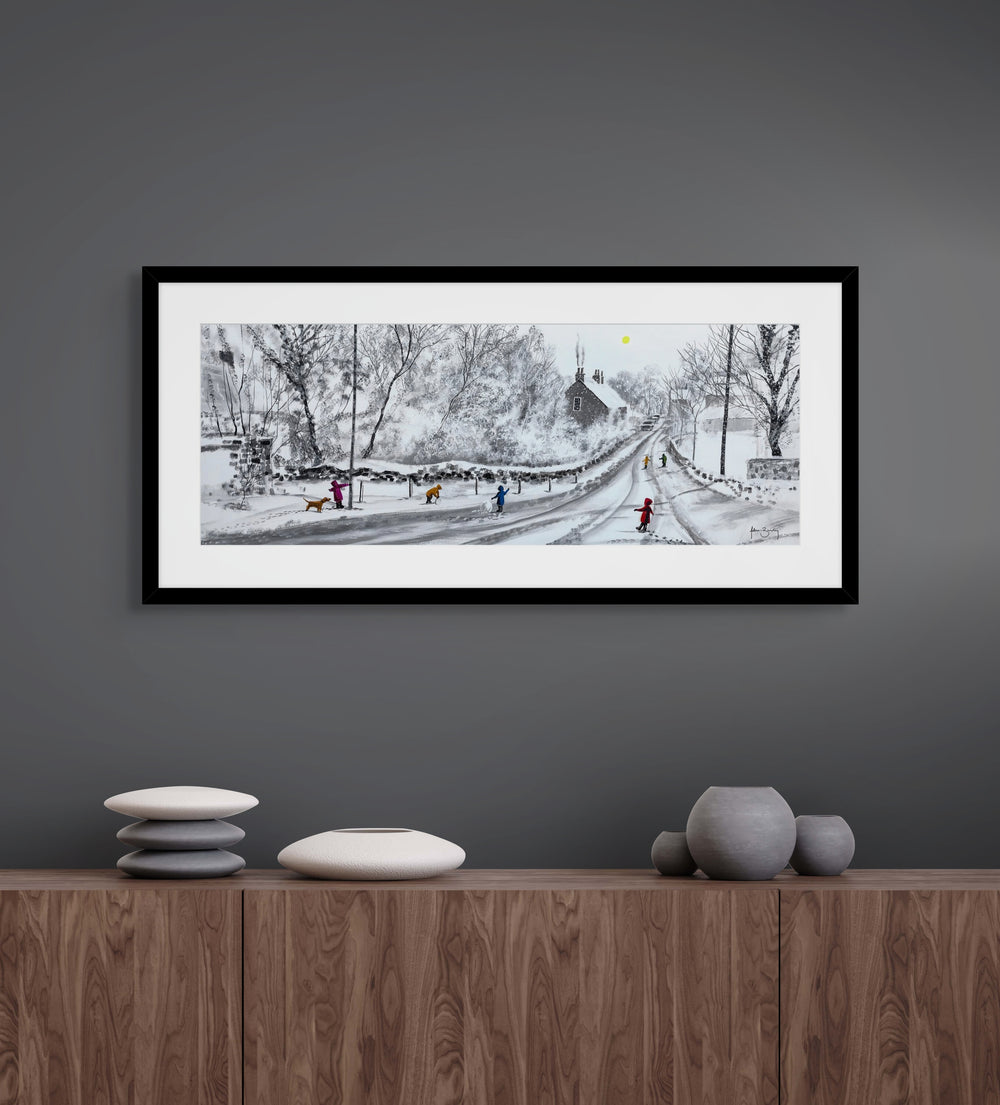 Snowy Day By Adam Barsby - TheArtistsQuarter