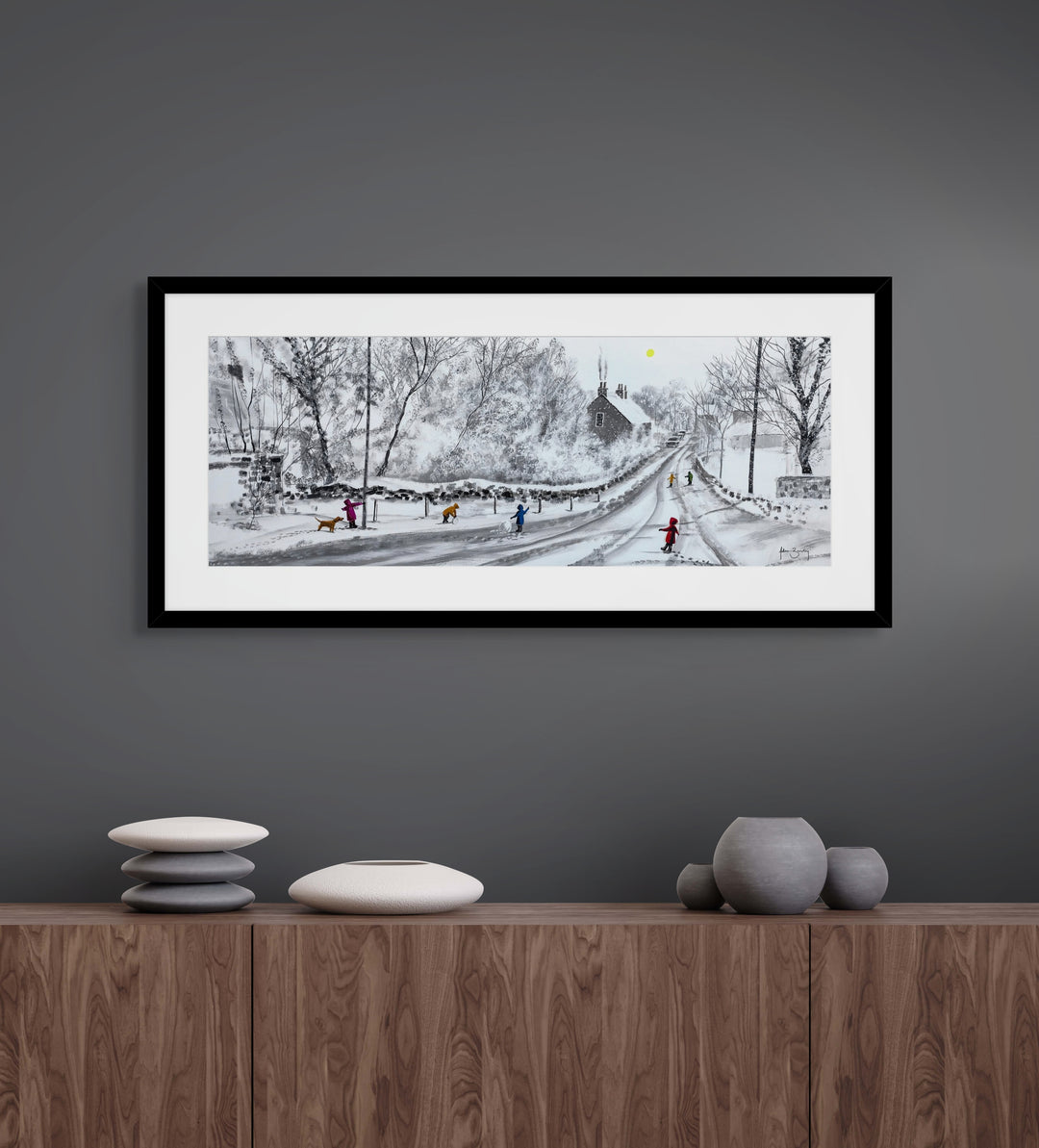 Snowy Day By Adam Barsby *EXCLUSIVE* *DELIVERY EARLY OCTOBER* - TheArtistsQuarter
