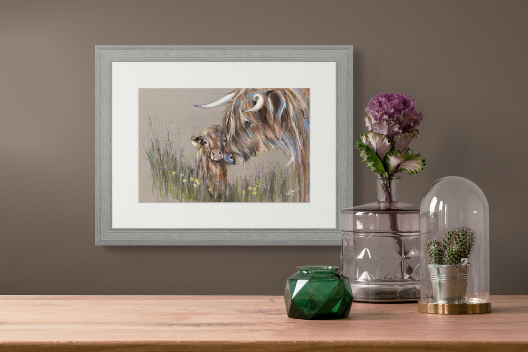 Heather & Buttercup (Small) By Louise Luton - TheArtistsQuarter