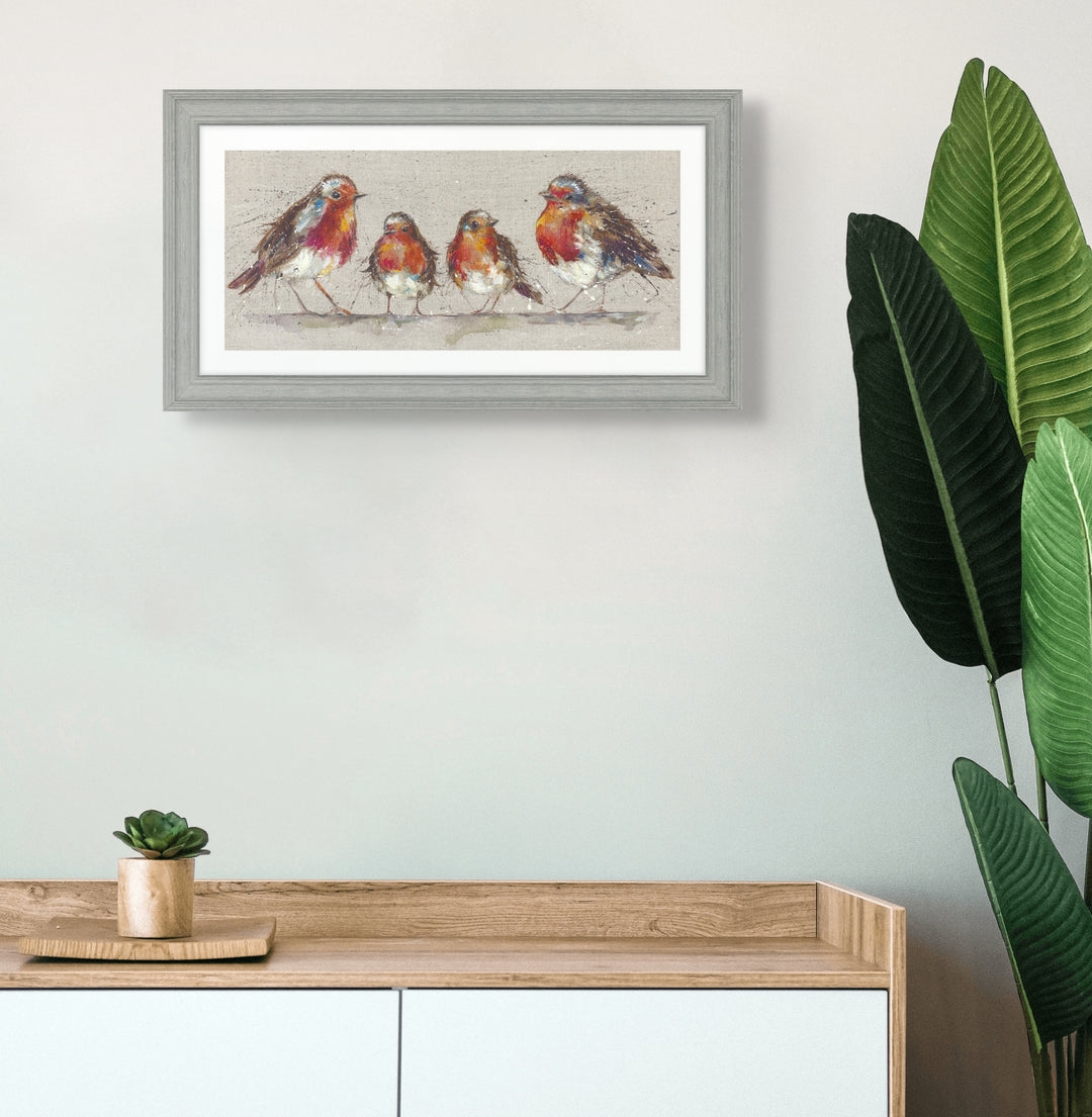 Robin Family By Nicola Jane Rowles *NEW* - TheArtistsQuarter