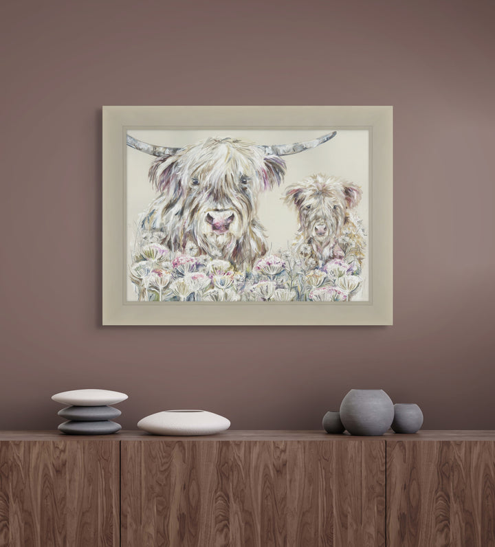 Clarabelle And Calf By Nicola Jane Rowles *NEW* - TheArtistsQuarter