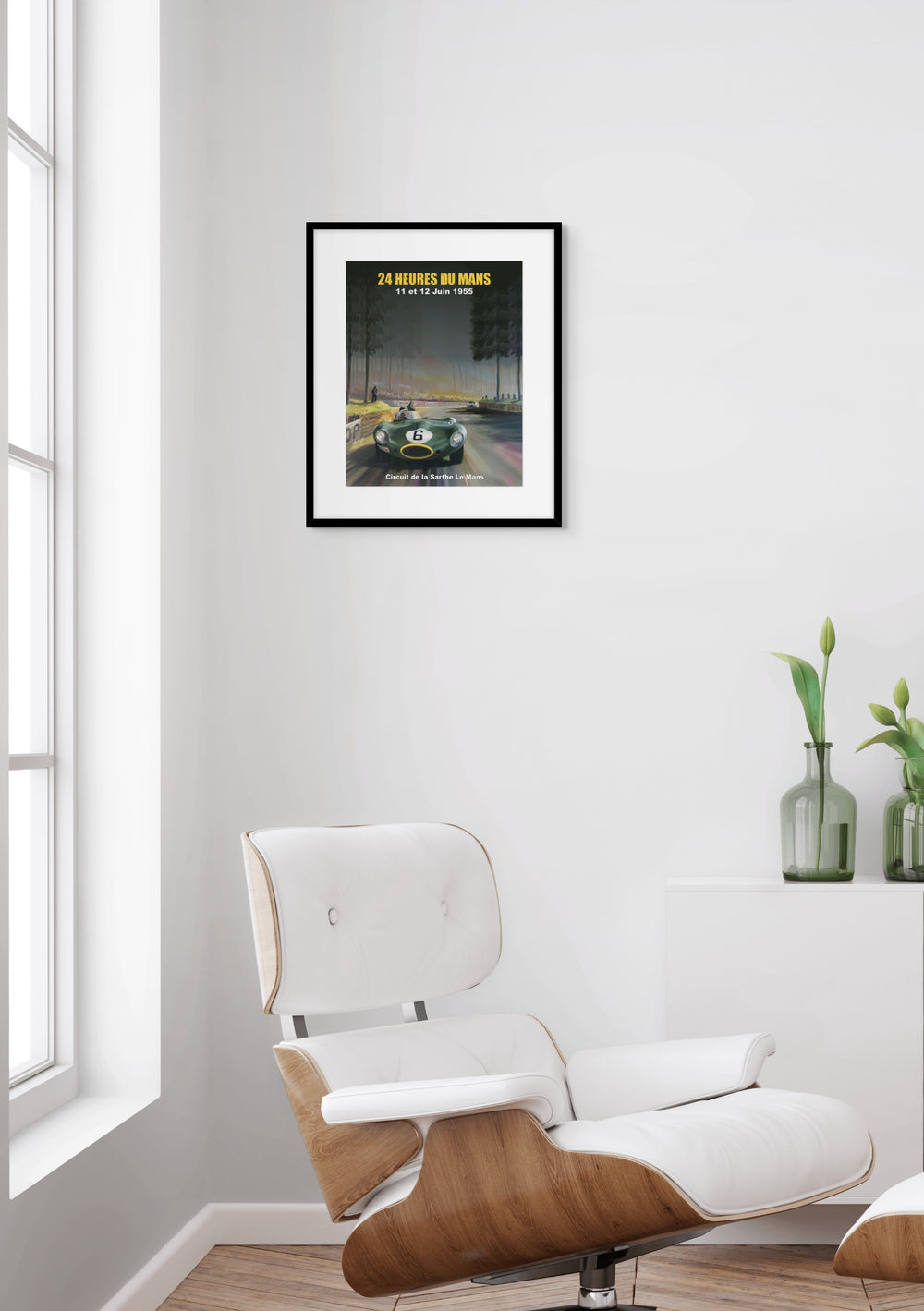 24 Hours of Le Mans 1955 By Zucarto - TheArtistsQuarter
