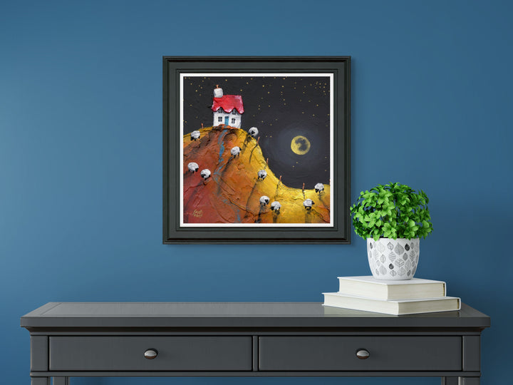 Golden Moon By Geoff Beckett *NEW* - TheArtistsQuarter