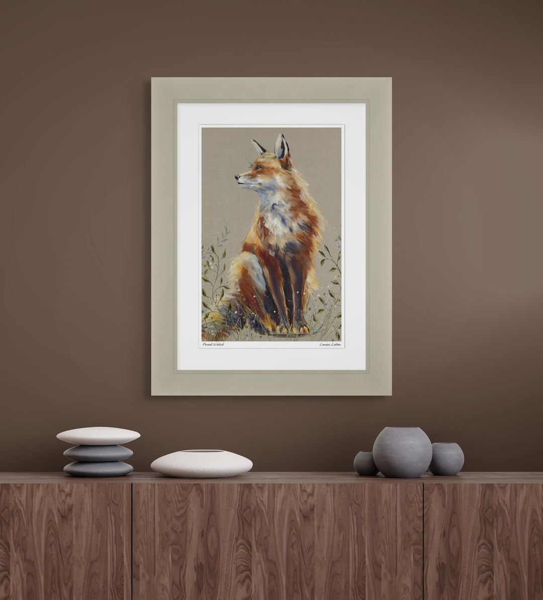 Forest Watch Fox By Louise Luton *NEW* - TheArtistsQuarter