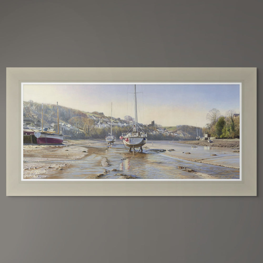 First Light On The Harbour By Duncan Palmar *To be discontinued, last chance to order - TheArtistsQuarter