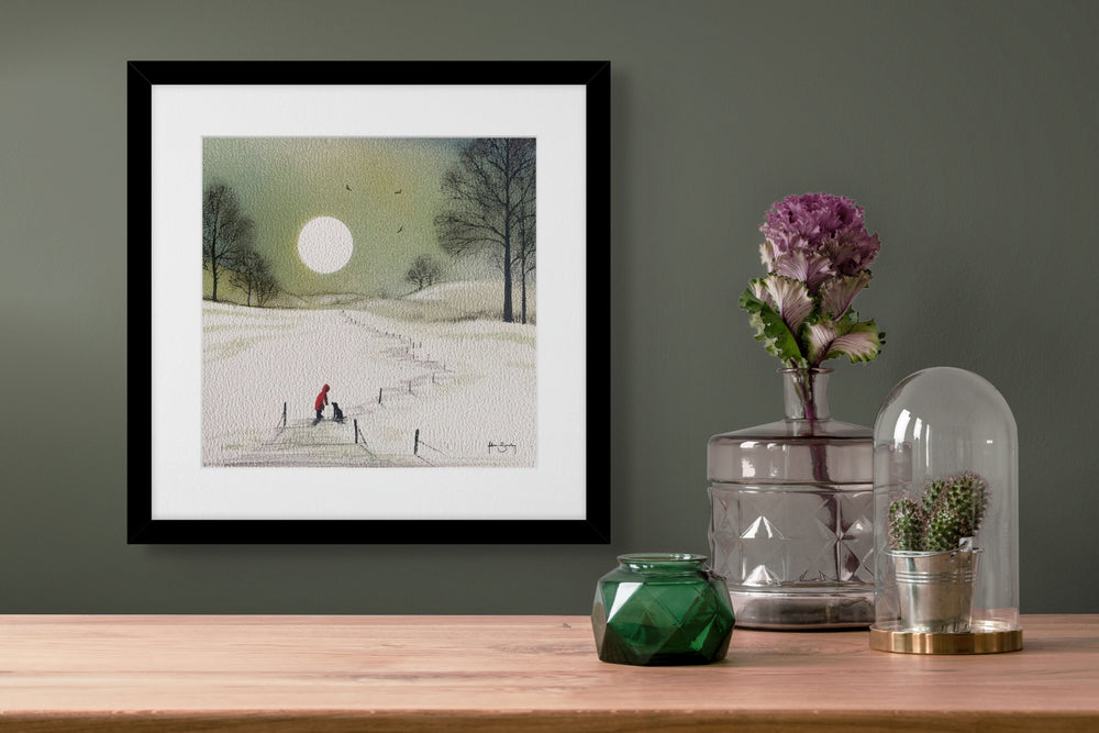 Moonlit Walk By Adam Barsby - TheArtistsQuarter