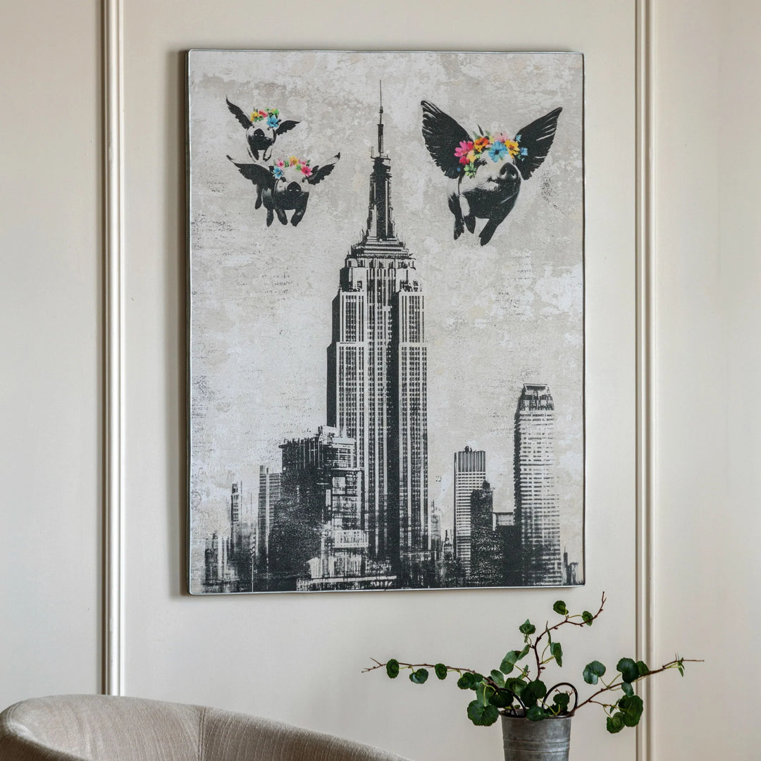 Concrete Dreams II Framed Canvas By Laura Bolton - TheArtistsQuarter