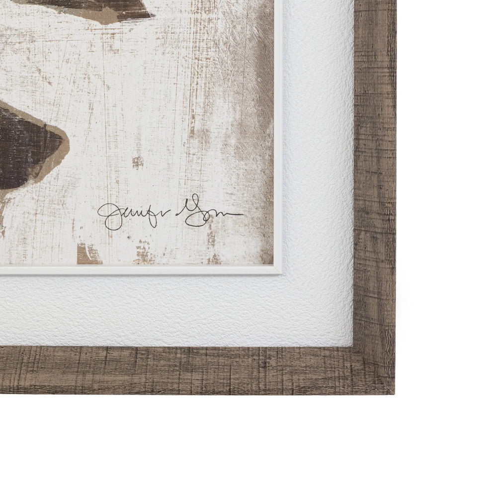 Foliage and Form Framed Canvas Set of 2 By Jennifer Goldberger - TheArtistsQuarter