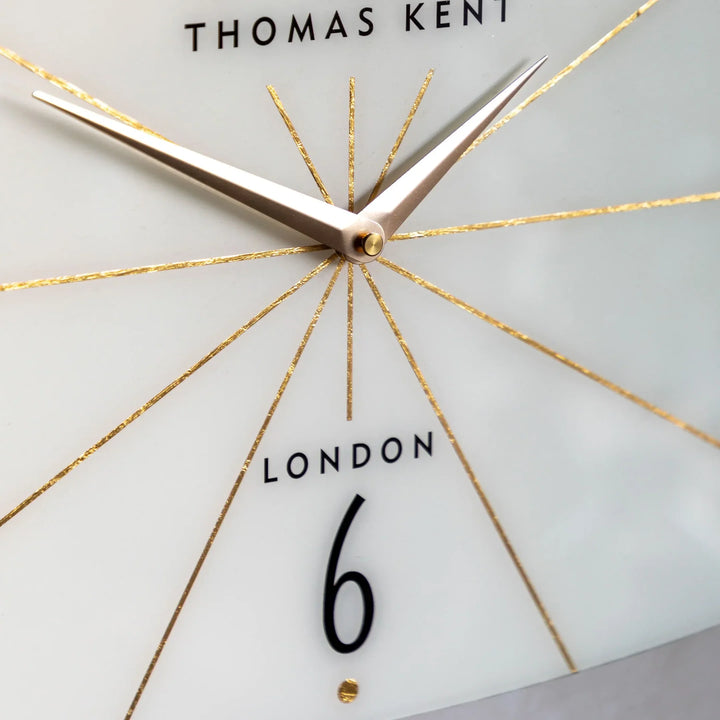 Thomas Kent London. Greenwich Ellipse Wall Clock Snow White - TheArtistsQuarter