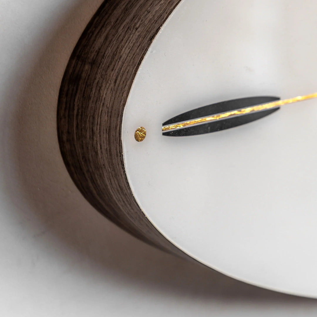 Thomas Kent London. Greenwich Ellipse Wall Clock Snow White - TheArtistsQuarter