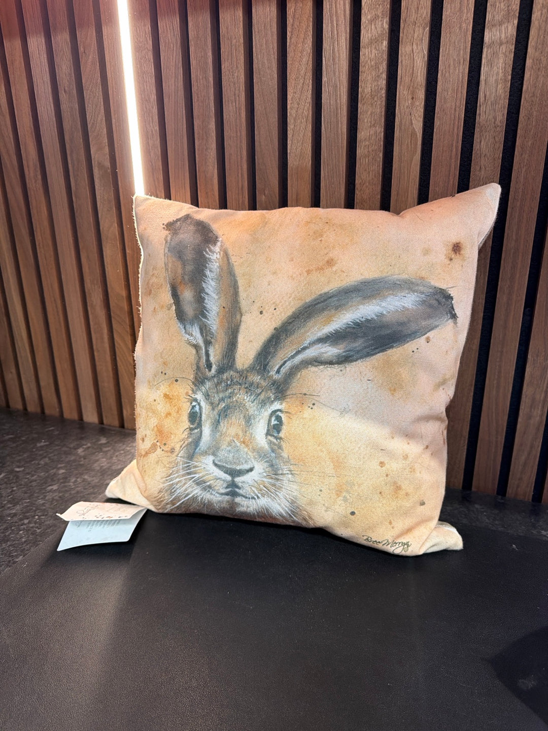 Bree Merryn hare cushion