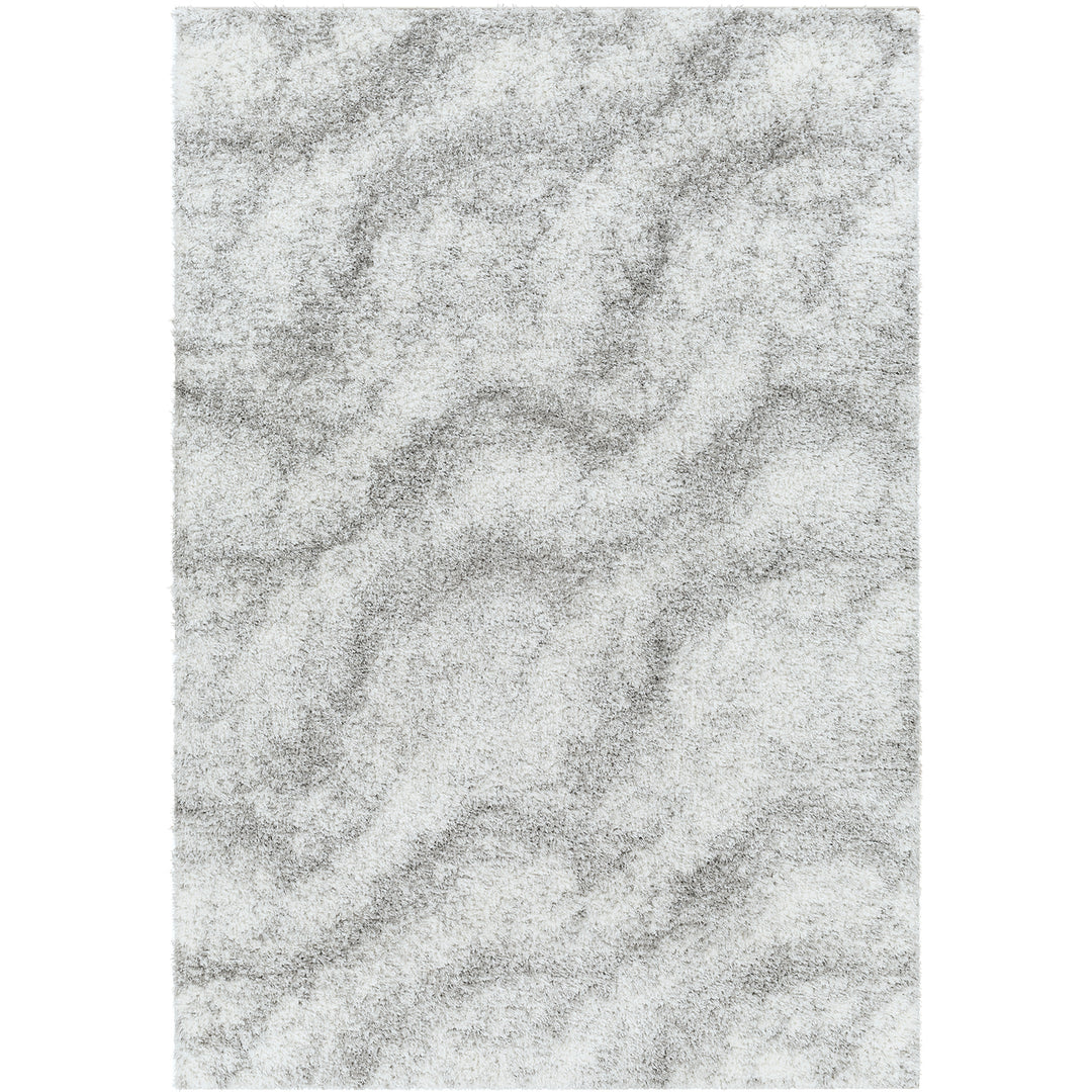 Cloudy Shaggy Rug Grey & Ivory - TheArtistsQuarter