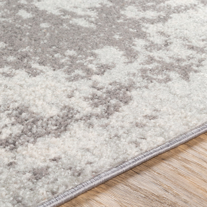 Chester Abstract Marble Rug Grey - TheArtistsQuarter