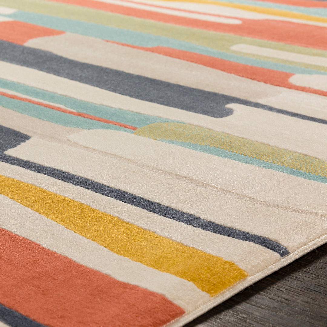 City Modern Rug Pink - TheArtistsQuarter