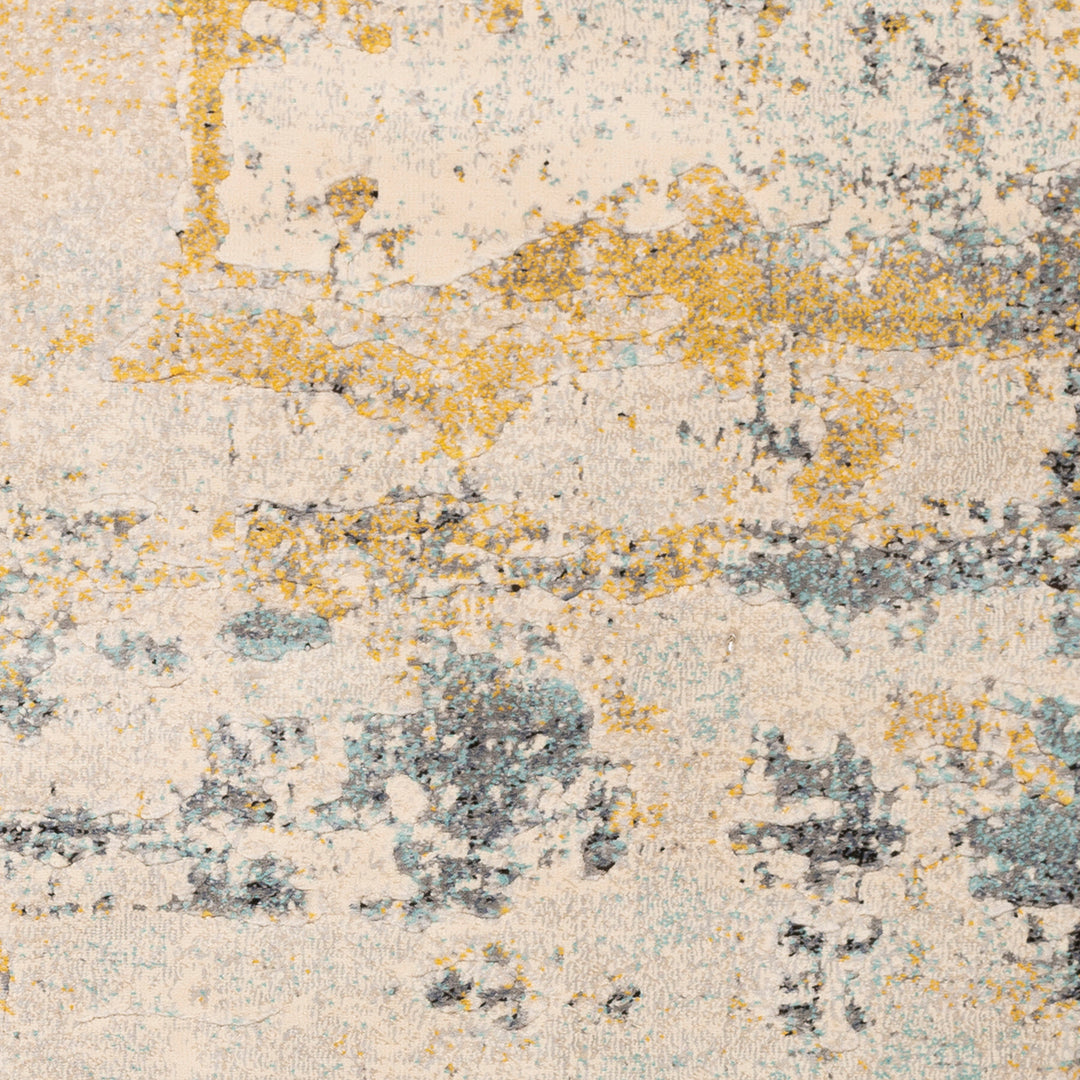 City Abstract Marble Runner Yellow - TheArtistsQuarter