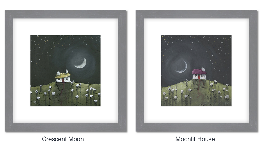 Crescent Moon By Geoff Beckett *EXCLUSIVE* *NEXT DAY DELIVERY** - TheArtistsQuarter