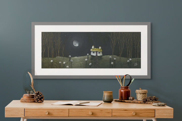 Croft Sheep By Geoff Beckett *EXCLUSIVE* - TheArtistsQuarter