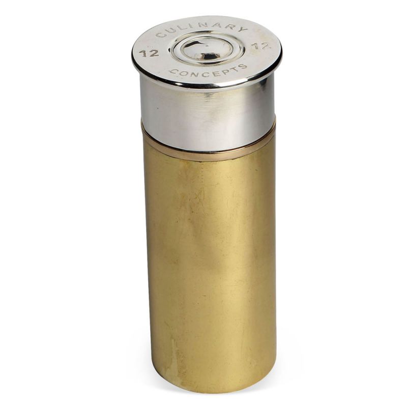 Culinary Concepts London. Cartridge Cylindrical Hip Flask - 4 Fluid Ounces - TheArtistsQuarter