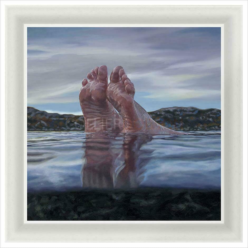 Cold Water Toes By Corinne Young - TheArtistsQuarter