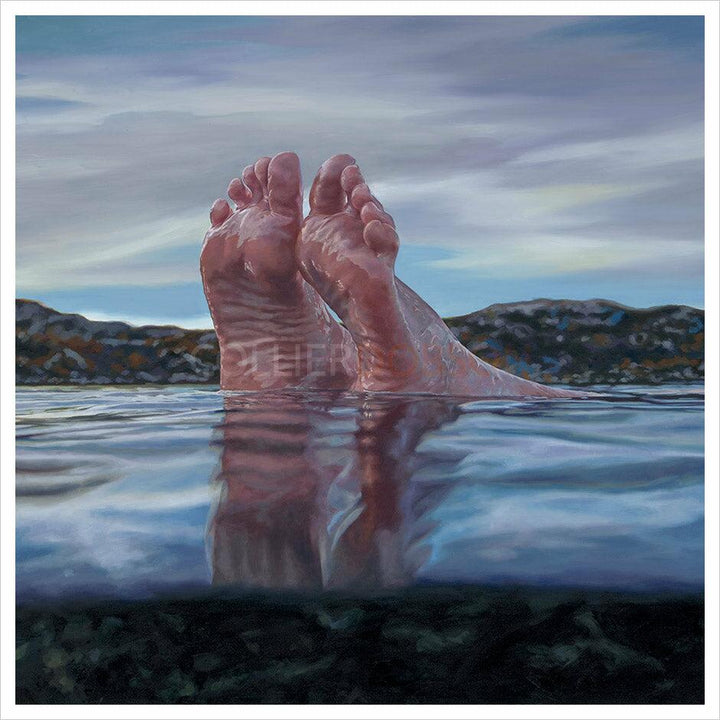 Cold Water Toes By Corinne Young - TheArtistsQuarter