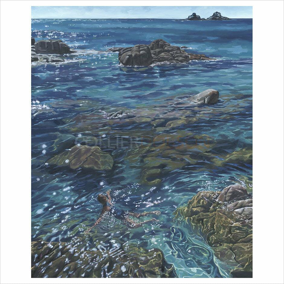 Solstice Swim By Corinne Young - TheArtistsQuarter