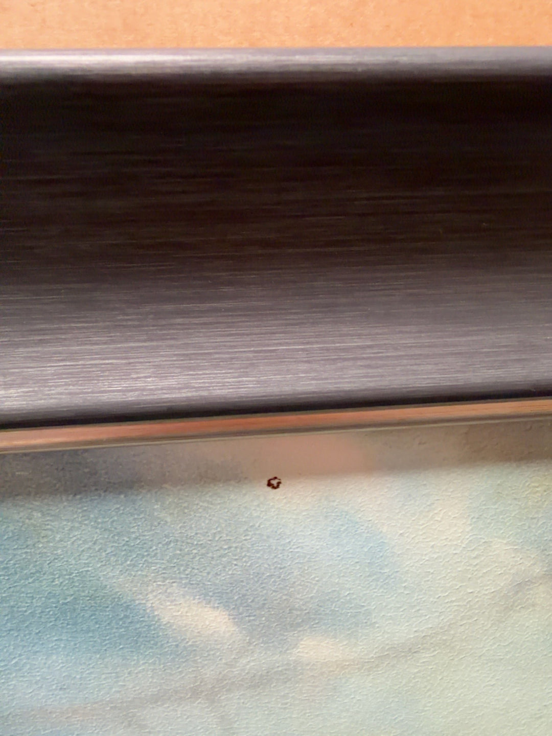 Close-up of small cosmetic mark - see pictures