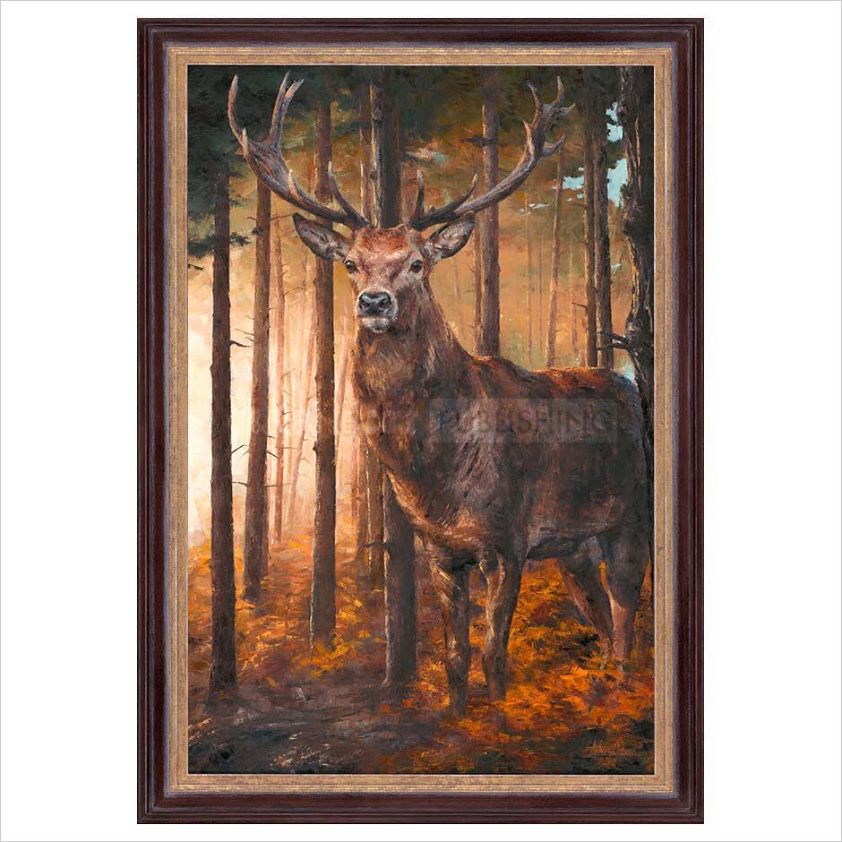 Forest Gaze (Original) By Anthony Dobson - TheArtistsQuarter