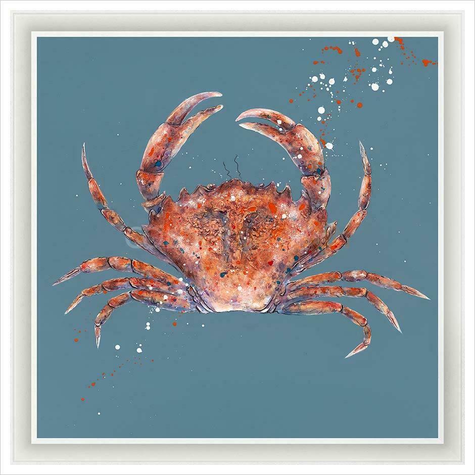 Red Crab By Giles Ward - TheArtistsQuarter