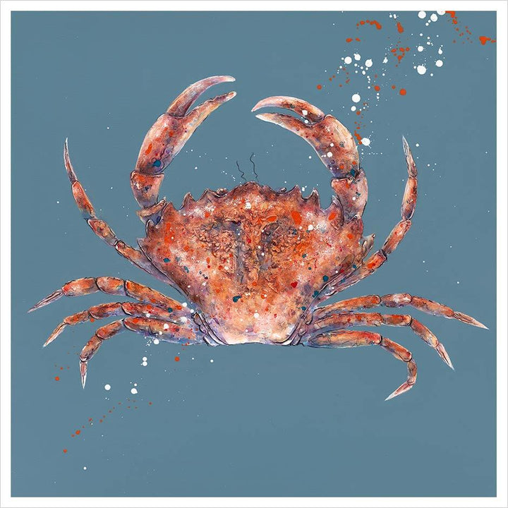 Red Crab By Giles Ward - TheArtistsQuarter