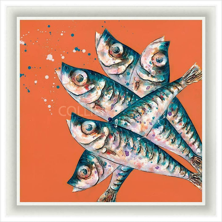 Five Sprats By Giles Ward - TheArtistsQuarter