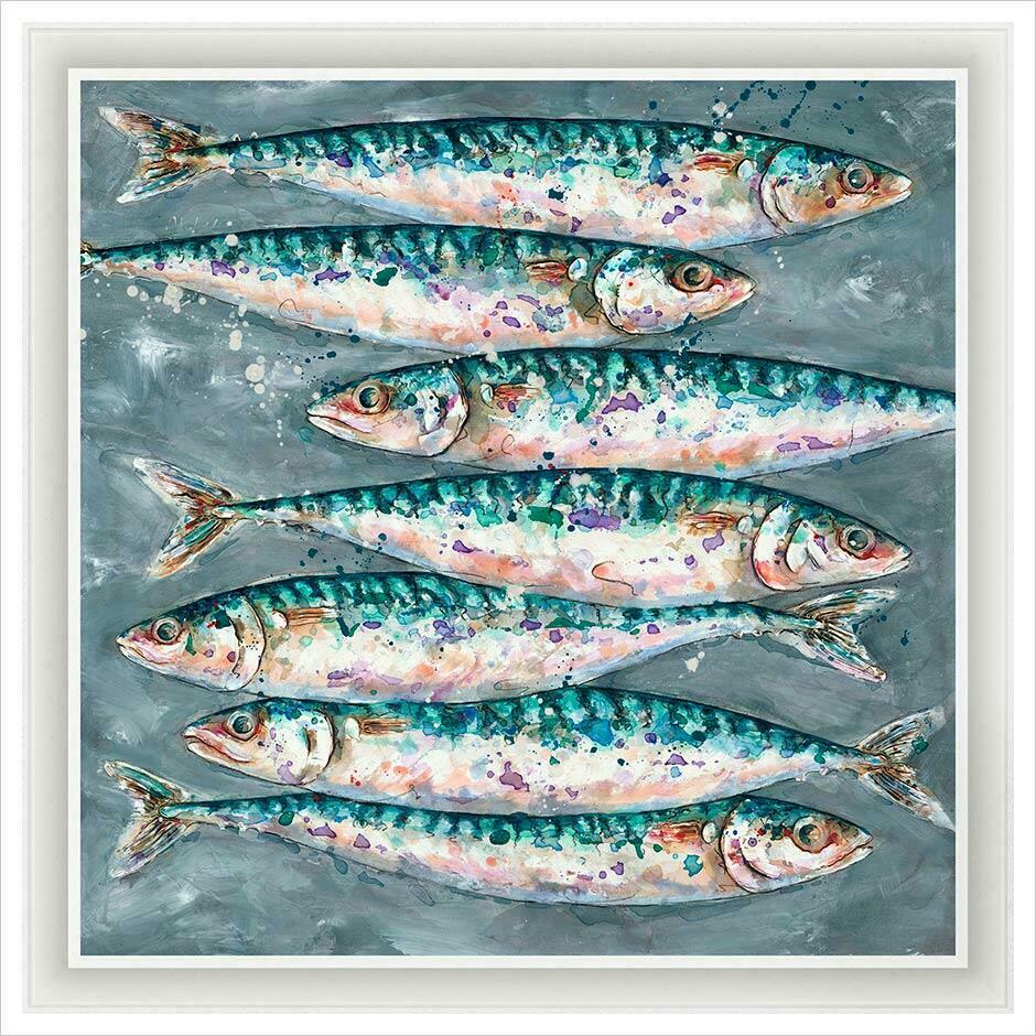 Mackerel Swim By Giles Ward - TheArtistsQuarter