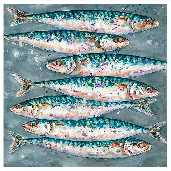 Mackerel Swim By Giles Ward - TheArtistsQuarter