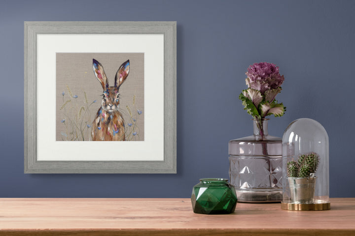 Hare And Barley Small By Louise Luton - TheArtistsQuarter