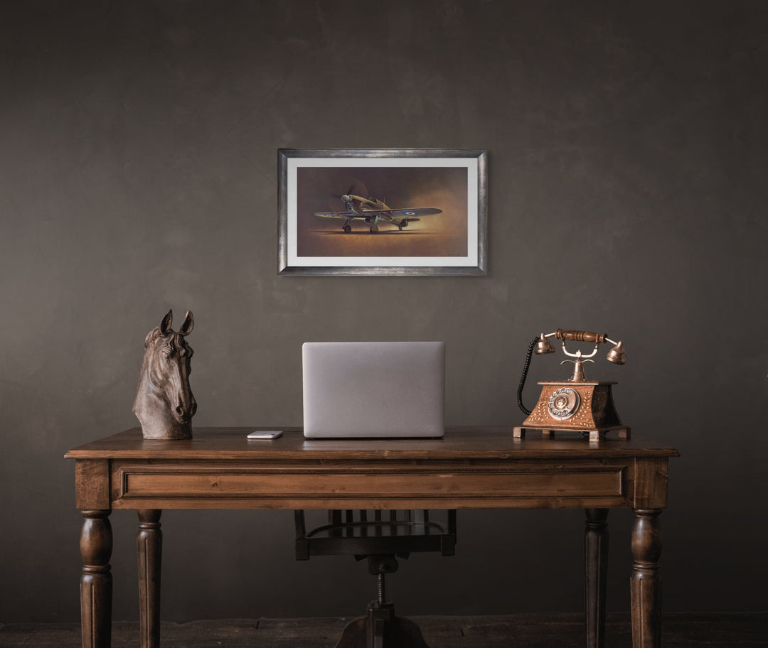 Hawker Hurricane By B.A.F. Clarke - TheArtistsQuarter