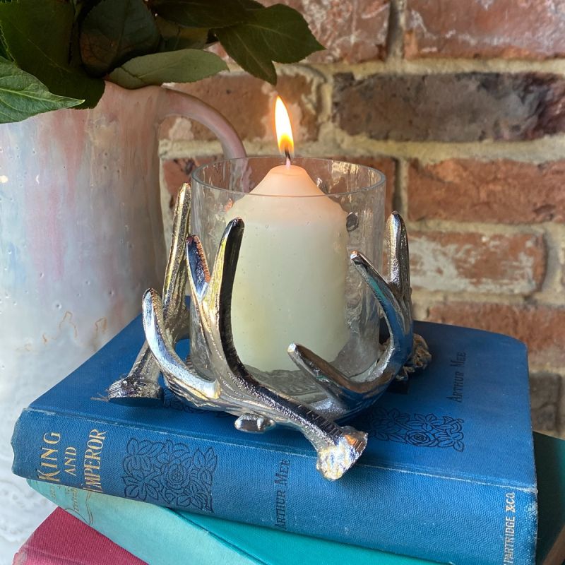 Culinary Concepts London. Small Antler Tea Light Holder - TheArtistsQuarter