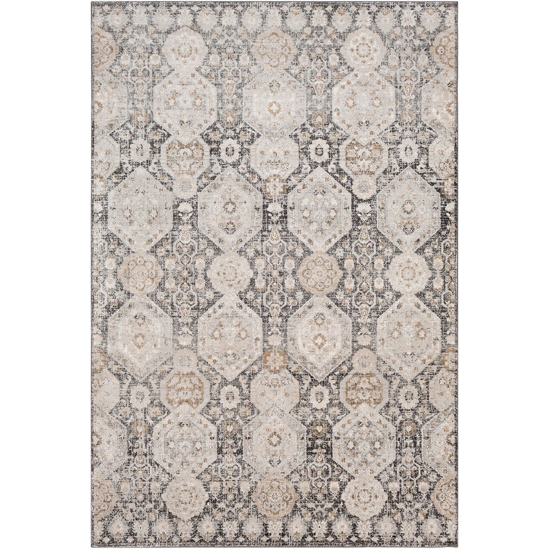 Indigo Traditional Rug Black - TheArtistsQuarter