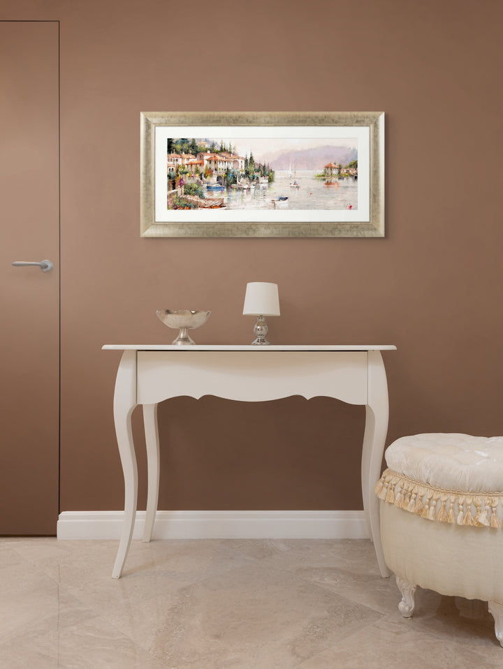 Italian Lake By Richard MacNeil *EXCLUSIVE* **Free, Next Day Delivery - TheArtistsQuarter