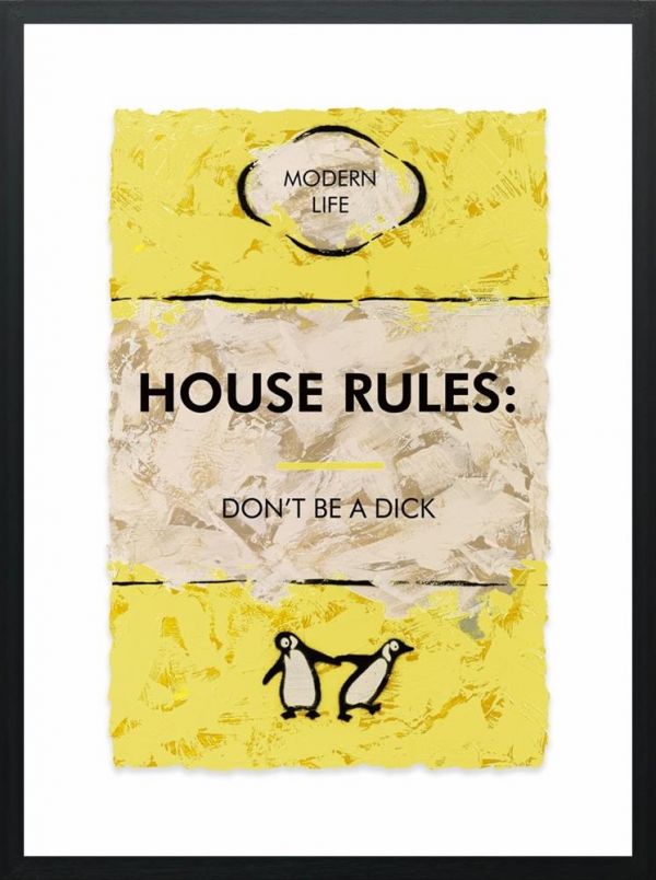 House Rules By Hue Folk - TheArtistsQuarter