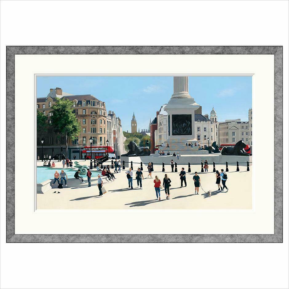 Late Summer Trafalgar Square II By Jo Quigley - TheArtistsQuarter