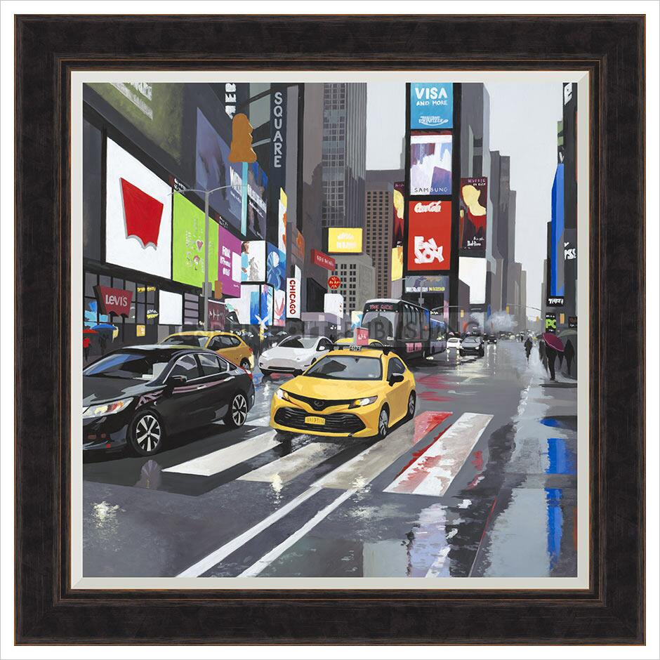 Rainy Day, New York By Jo Quigley - TheArtistsQuarter