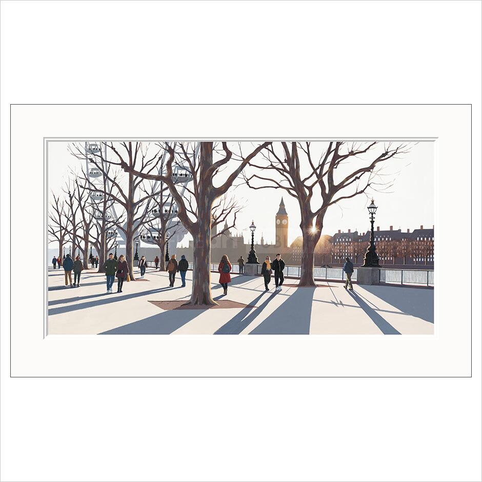 Sunset Over Parliament By Jo Quigley - TheArtistsQuarter