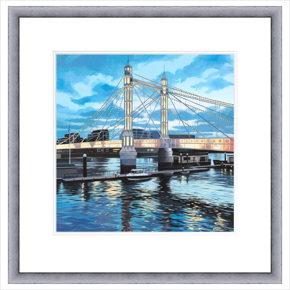 Albert Bridge By Jo Quigley - TheArtistsQuarter