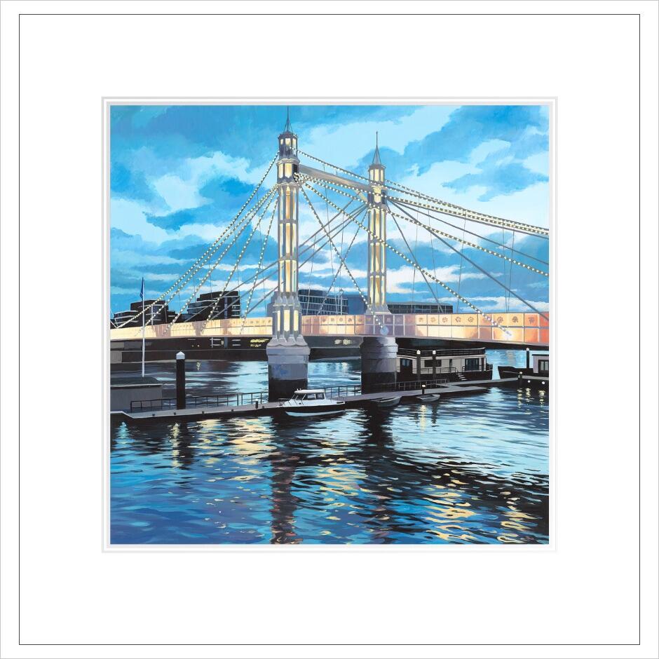 Albert Bridge By Jo Quigley - TheArtistsQuarter