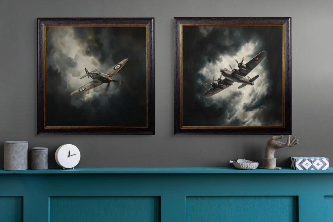 Lancaster Bomber By TJP - TheArtistsQuarter